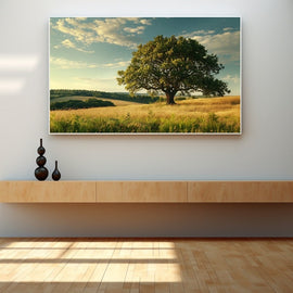 Tableau Paysage Arbre, art mural décoration nature