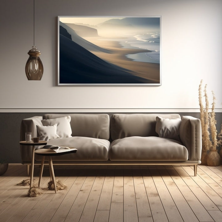 Tableau Paysage Bord de Mer, art mural décoration nature