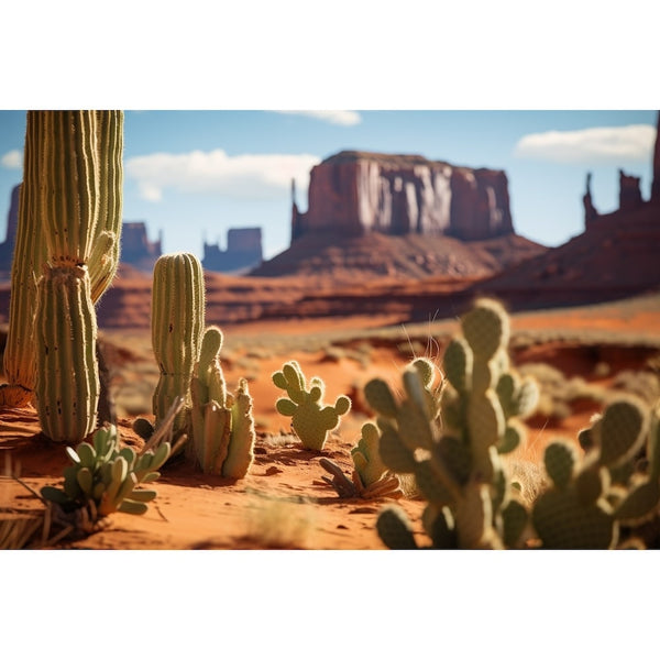 Tableau Paysage Cactus