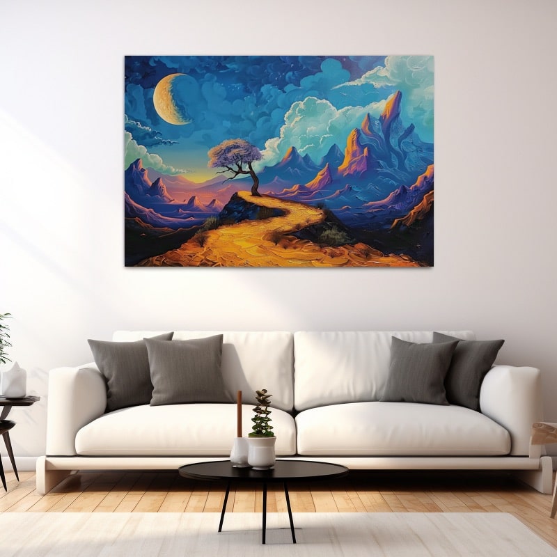 Tableau Paysage Imaginaire