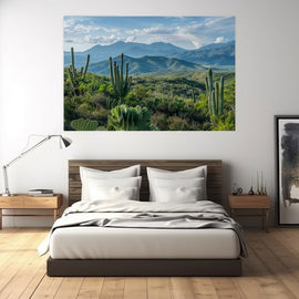 Tableau Paysage Mexique, art mural décoration nature