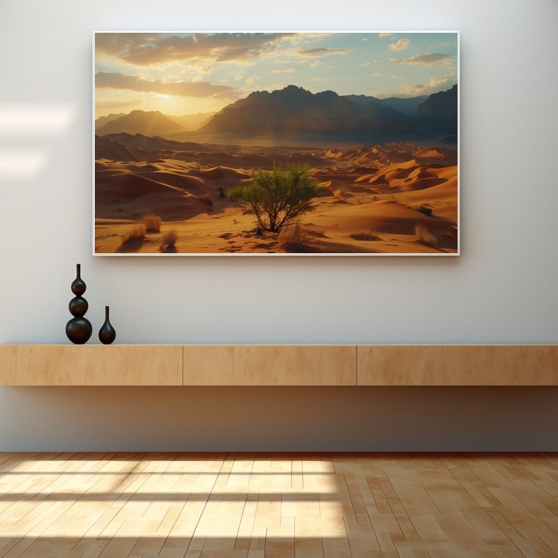 Tableau Paysage Sahara