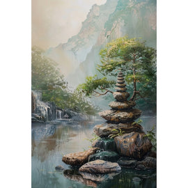 Tableau Paysage Zen