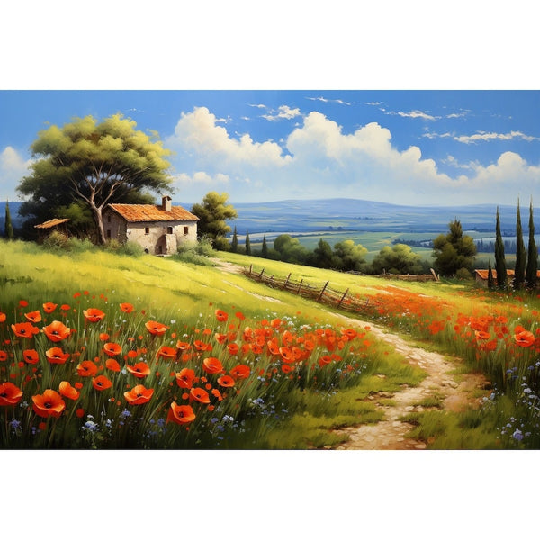 Tableau Peintre Coquelicot