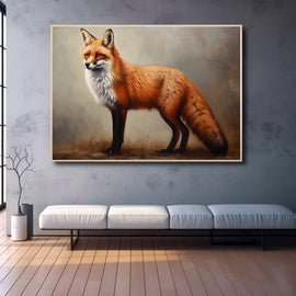Tableau Peintre Renard