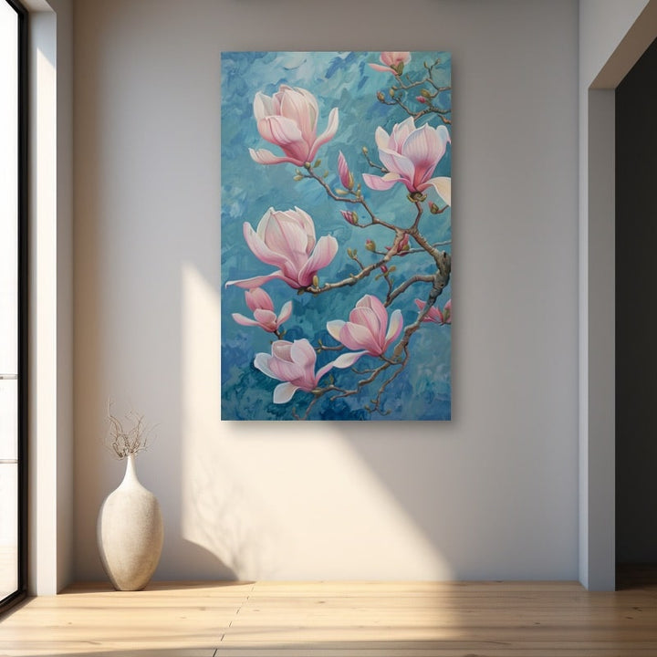 Tableau Peinture Art Fleurs Acrylique