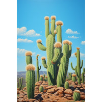 Thumbnail for Tableau Peinture Cactus