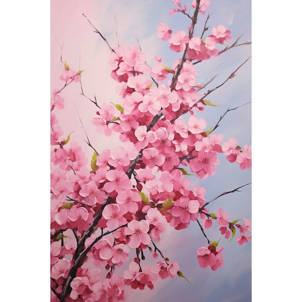 Tableau Peinture Fleur De Cerisier
