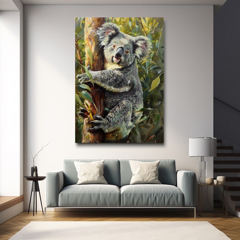 Tableau Peinture Koala