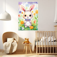 Thumbnail for Tableau Peinture Lapin Joyeux