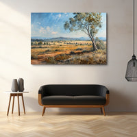 Thumbnail for Tableau Peinture Paysage Ancien