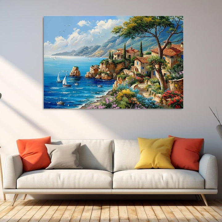 Tableau Peinture Paysage Provence