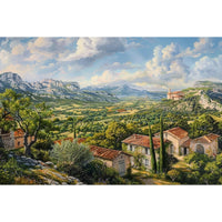 Thumbnail for Tableau Peinture Paysage Provence