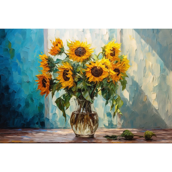 Tableau Peinture Tournesol