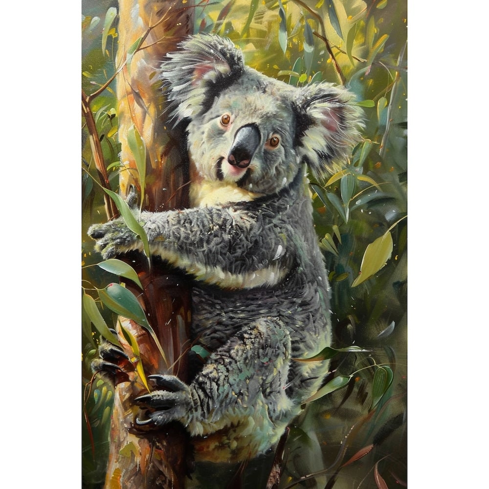 Tableau Peinture de Koala