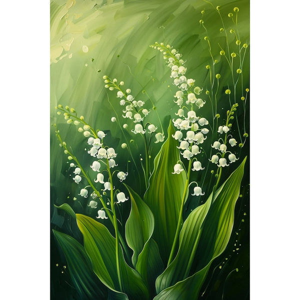 Tableau Peinture de Muguet