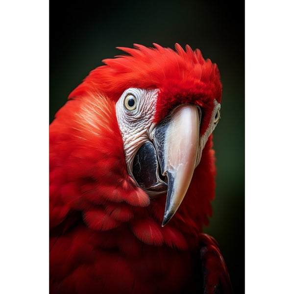 Tableau Perroquet Rouge Ara