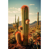Thumbnail for Tableau Photo Cactus Moderne