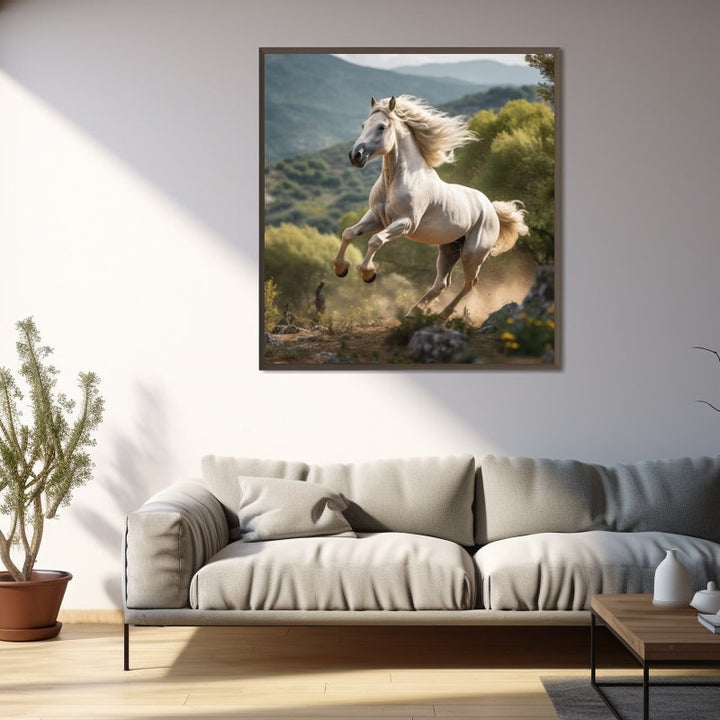 Tableau Photo Cheval, art mural décoration nature