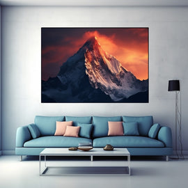 Tableau Photo Coucher de Soleil, art mural décoration nature