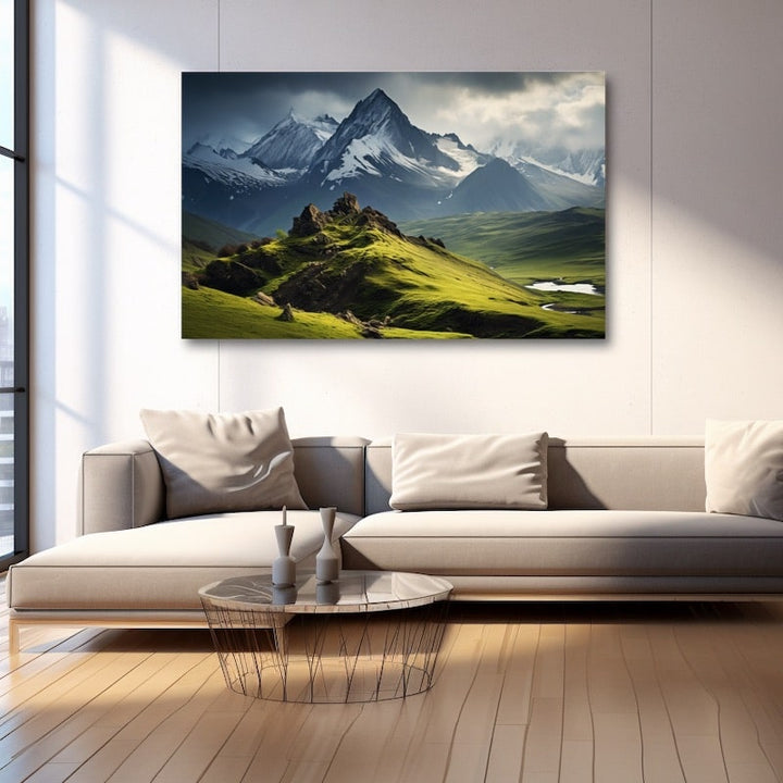 Tableau Photo Montagne, art mural décoration nature