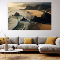 Thumbnail for Tableau Photo Paysage Plage