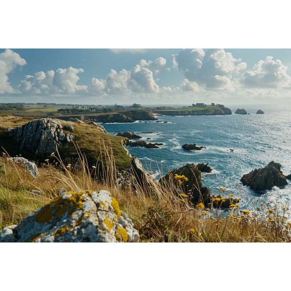 Tableau Photo Mer Bretagne, art mural décoration nature