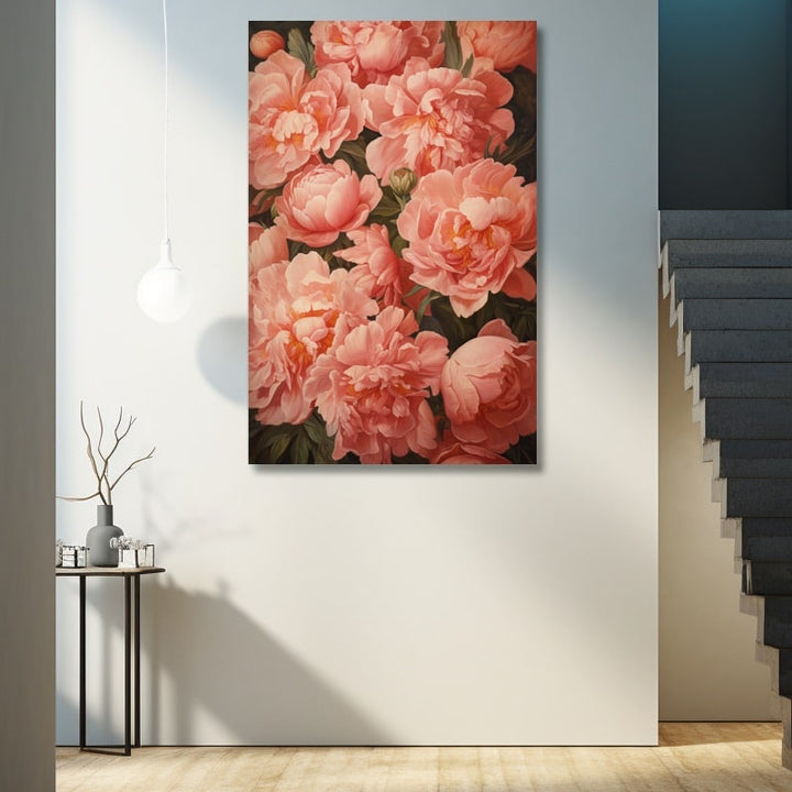 Tableau Pivoine Feng Shui