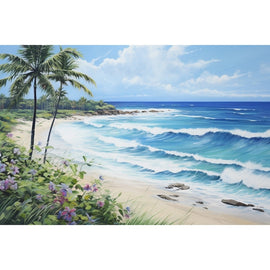Tableau Décoratif Plage, art mural décoration nature