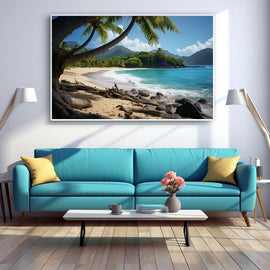 Tableau Plage Paradisiaque