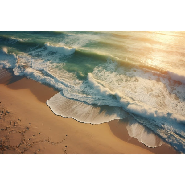Tableau Plage de Sable, art mural décoration nature