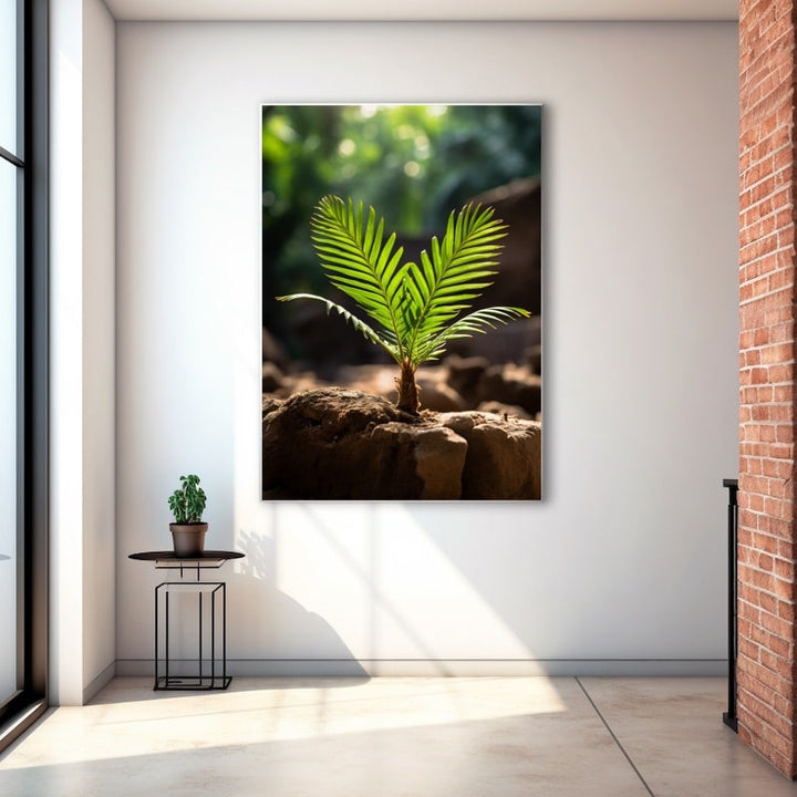Tableau Plante Palmier, art mural décoration nature