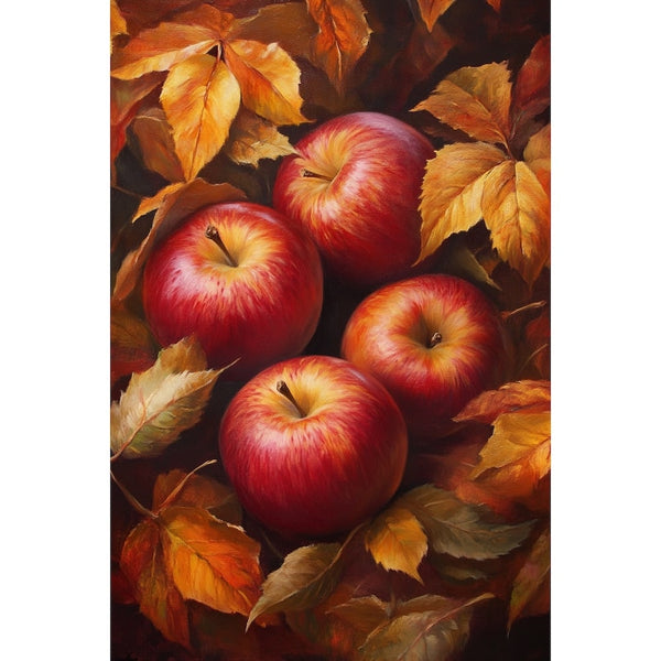 Tableau Pomme Rouge, art mural décoration nature
