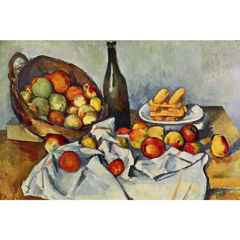 Tableau Pommes de Cezanne