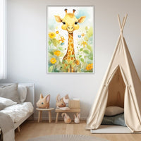 Thumbnail for Tableau Pour Enfant Girafe