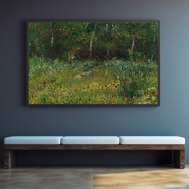 Tableau Printemps Van Gogh, art mural décoration nature