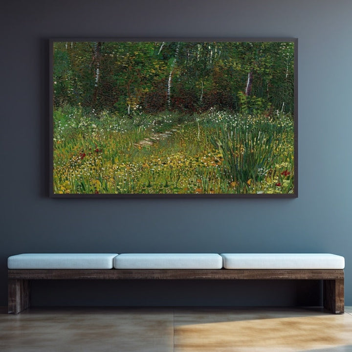 Tableau Printemps Van Gogh, art mural décoration nature