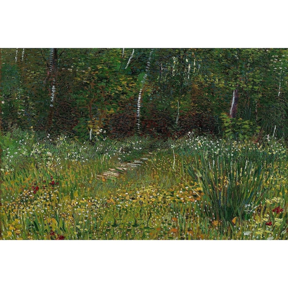 Tableau Printemps Van Gogh, art mural décoration nature