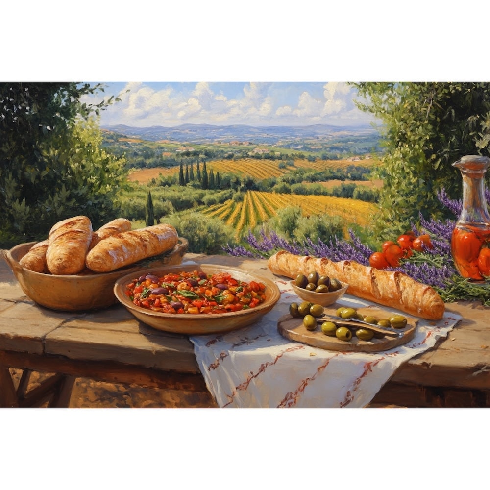 Tableau Provençal de Peinture