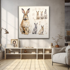 Tableau Race Lapin