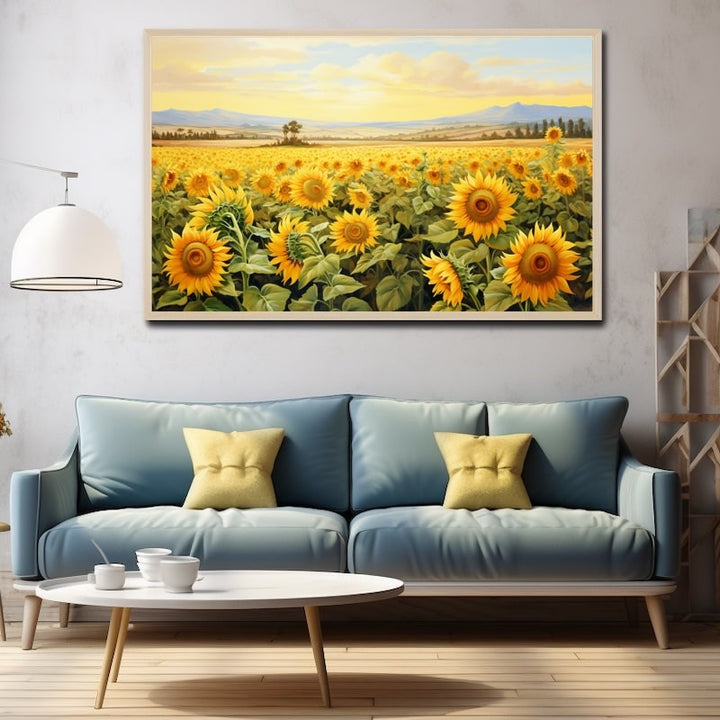 Tableau Réaliste Les Tournesols