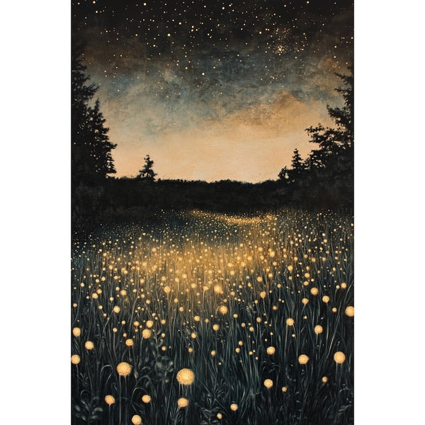 Tableau Représentant La Nuit, art mural décoration nature