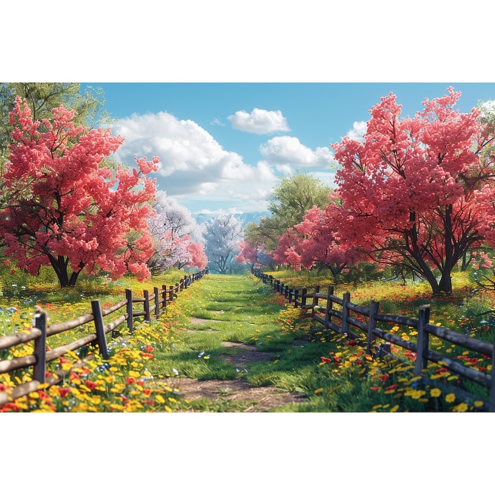 Tableau Représentant le Printemps, art mural décoration nature