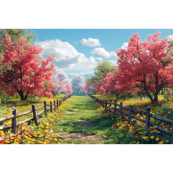 Tableau Représentant le Printemps, art mural décoration nature