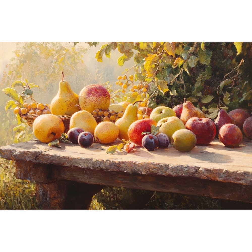 Tableau Représentant des Fruits