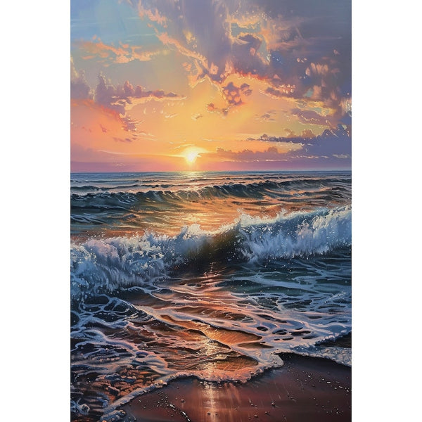 Tableau Romantique Mer, art mural décoration nature