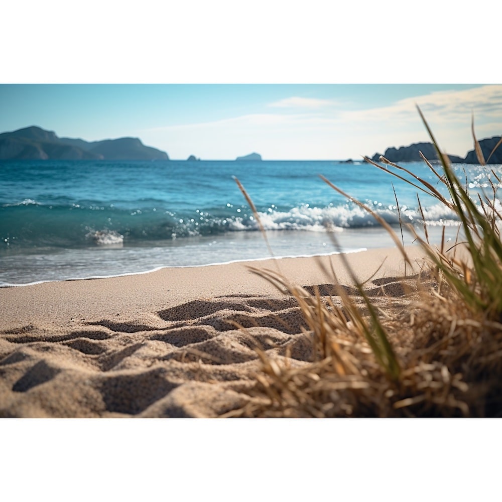Tableau Plage Intime, art mural décoration nature