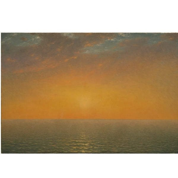 Tableau Coucher de Soleil Kensett, art mural décoration nature