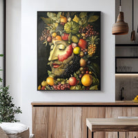 Thumbnail for Tableau Tête avec des Fruits