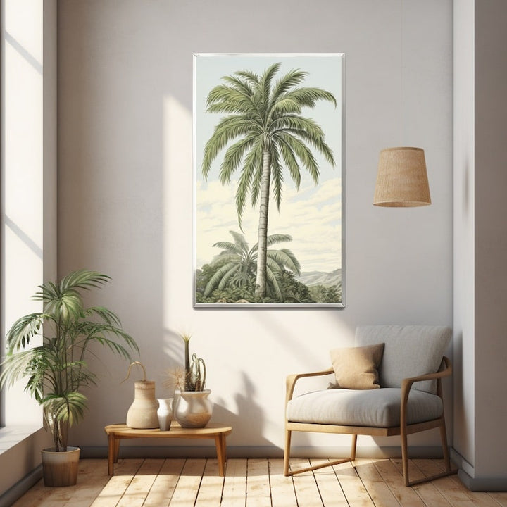 Tableau Thème Palmier, art mural décoration nature